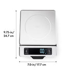 OXO Good Grips - Báscula digital de cocina de 11 lb