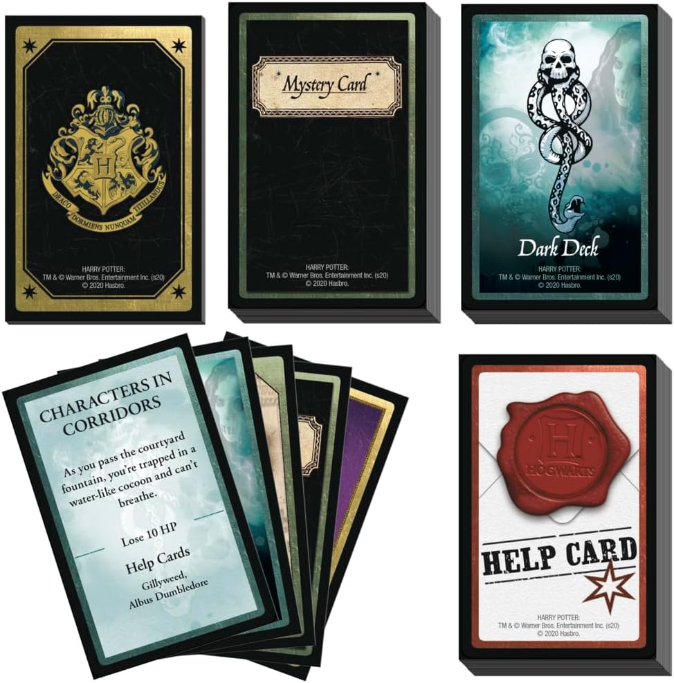 Hasbro Gaming Clue: Wizarding World Harry Potter Edition Juego de mesa | Juegos familiares para niños, adolescentes y adultos | Juegos misteriosos | Edades 8 en adelante | 3 a 5 jugadores