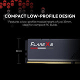 G.SKILL Flare X5 Series DDR5 RAM (AMD Expo e Intel XMP 3.0) 32GB (2...