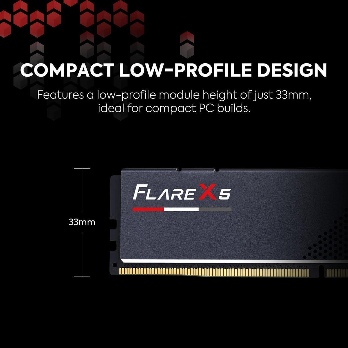 G.SKILL Flare X5 Series DDR5 RAM (AMD Expo) 32 GB (2 x 16 GB) 6000M...