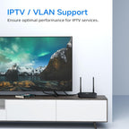 DBIT N300 2.4GHz - Router WiFi con modo repetidor inalámbrico WISP