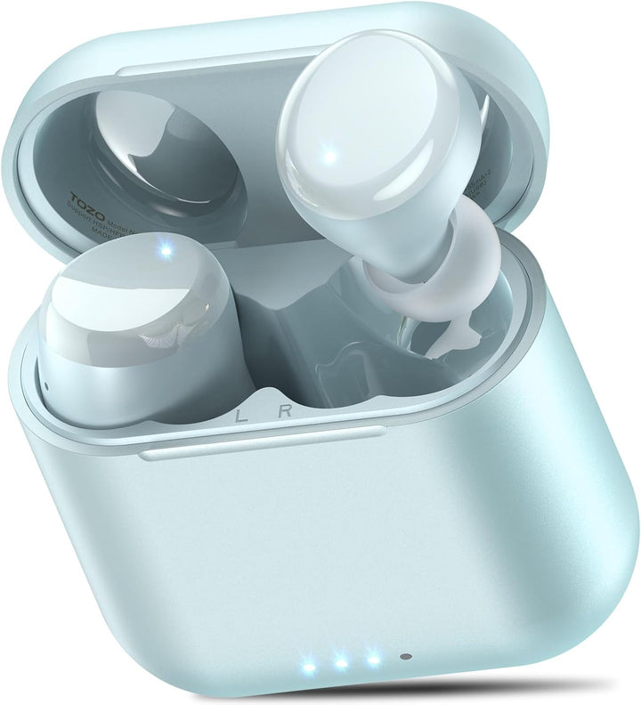 TOZO Auriculares inalámbricos T6, auriculares Bluetooth 5.3, sonido...