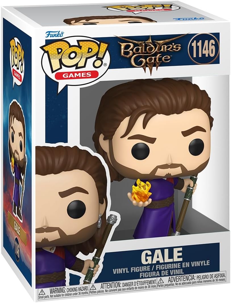 Funko Pop Games Baldurs Gate 3 - Gale - 1/6 probabilidades