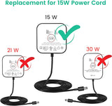 Adaptador de corriente de repuesto para Alexa Echo Show 5