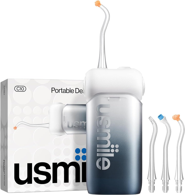 usmile C10 Hilo Dental Portátil \u2013 Apto para viajes, batería de...