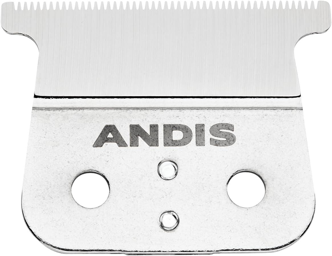 Andis 04521 Carbon Steel T-Blade, T-Outliner, GTO, GO & GTX Trimmers, Cuchilla de repuesto