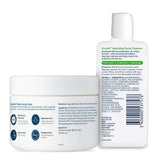CeraVe Crema Hidratante y Limpiador Facial Hidratante, Combo de Pru...