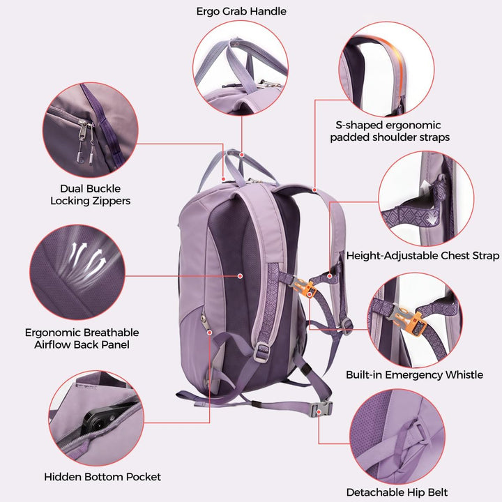 INUK Mochila para laptop para estudiantes universitarios y trabajo,...