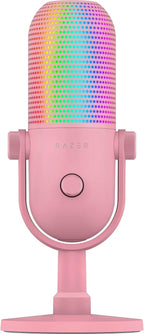 Razer Seiren V3 Chroma RGB, reactivo de transmisión y juegos, micrófono USB