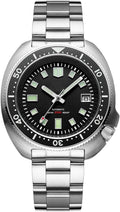 ADDIESDIVE Reloj de buceo automático para hombre H8 Reloj de pulsera de acero inoxidable mecánico NH35A/8215 Dial limpio zafiro sintético estéril sin logotipo
