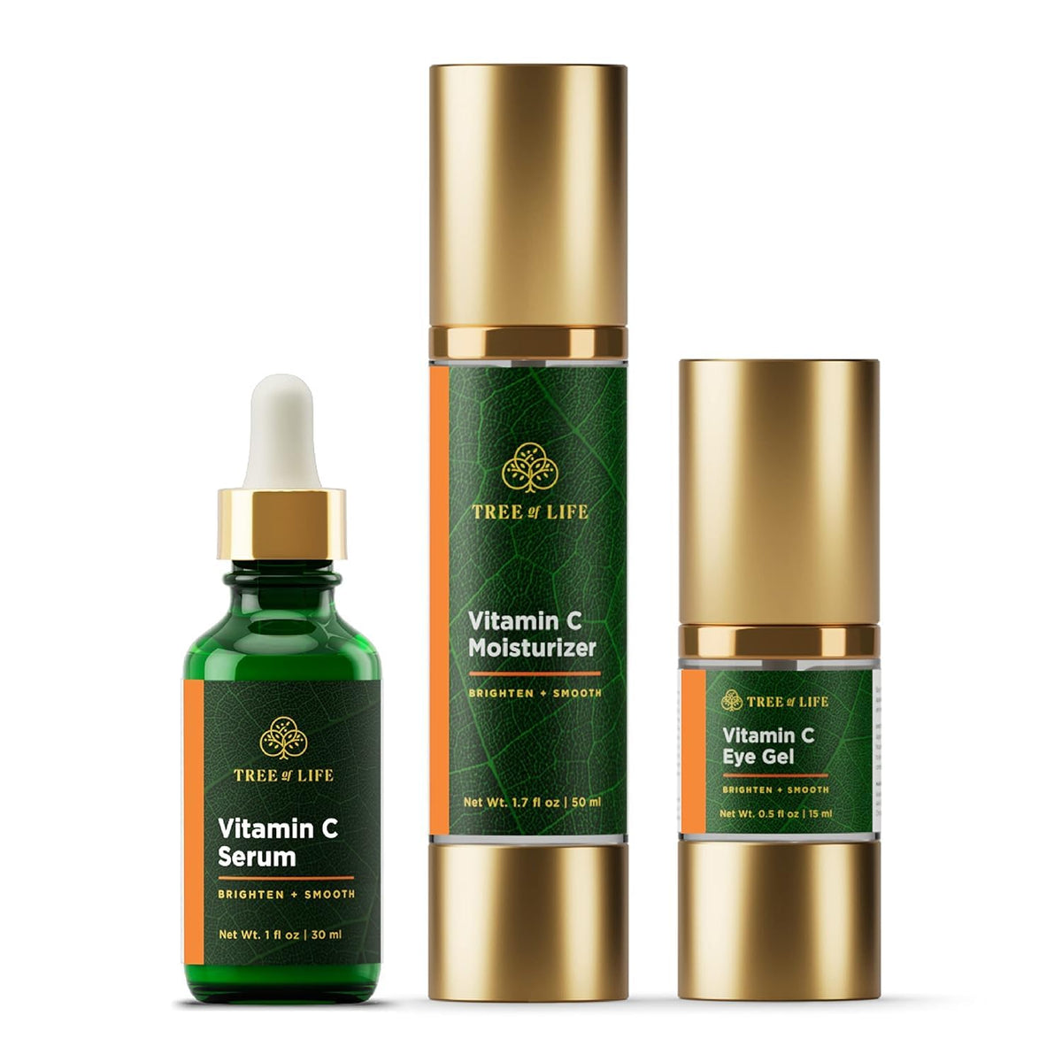 Tree of Life Beauty Ultimate Skin Care Set, iluminador, reafirmante...