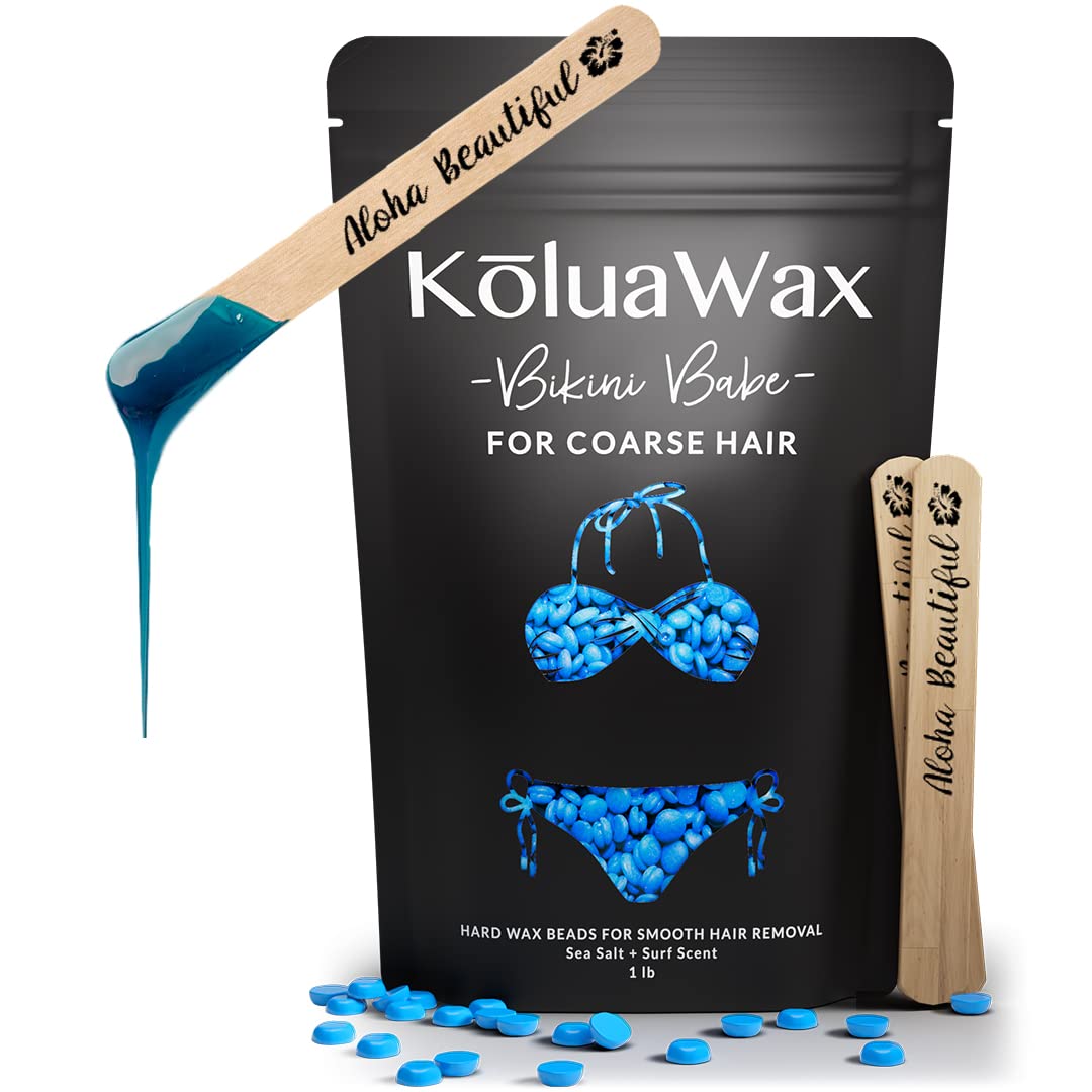 KoluaWax - Perlas de cera dura para la depilación \u2013 Fórmula pa...