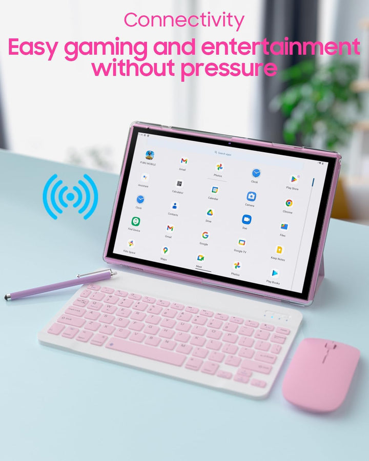 ATOZEE Tablet 2 en 1 Android 14 Tabletas con teclado de 10 pulgadas...