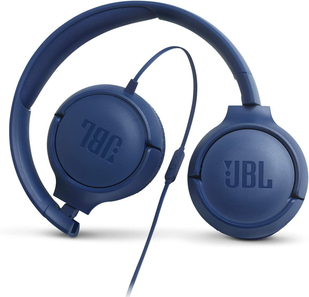 JBL Tune 500 - Auriculares con cable para colocar en la oreja, soni...