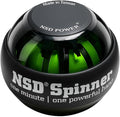 NSD Giroscopio de Arranque Manual con Empuje del Pulgar – Hasta 15,000-18,000 RPM Fortalecedor de Mano y Muñeca Premium y Duradero para Entrenamiento de Fuerza de Agarreh, Ejercicio de Antebrazo y Alivio del Dolor