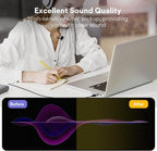 MAONO Micrófono USB Lavalier, 192KHZ/24BIT Enchufa y usa Omnidireccional Micrófono de solapa Clip de collar de camisa para PC, computadora, Mac, portátil, YouTube, Skype, grabación, podcasting, juegos