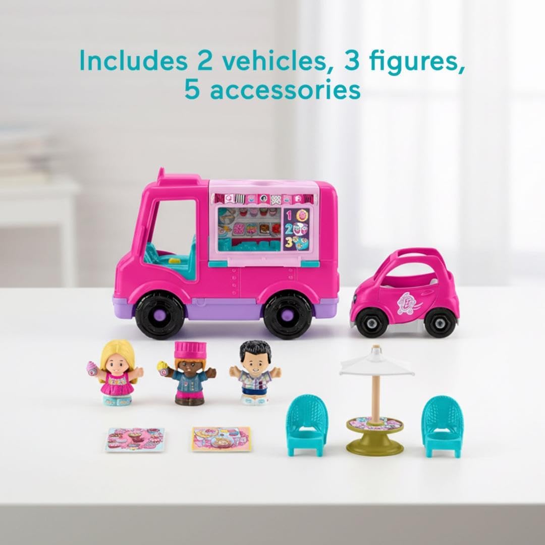 Fisher-Price Little People Barbie Camion de Cupcakes