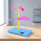 TOYANDONA 6 juegos de paletas de viento, juguetes educativos para niños, juguete cerebral, anemómetro, herramientas de aula, veleta meteorológica, juguetes de desarrollo, instrumentos, juguetes de