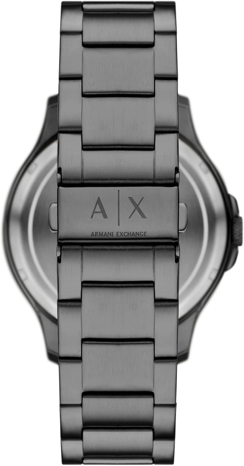 Armani Exchange A|X Relojes Automáticos para Hombre, Reloj de Acero Inoxidable