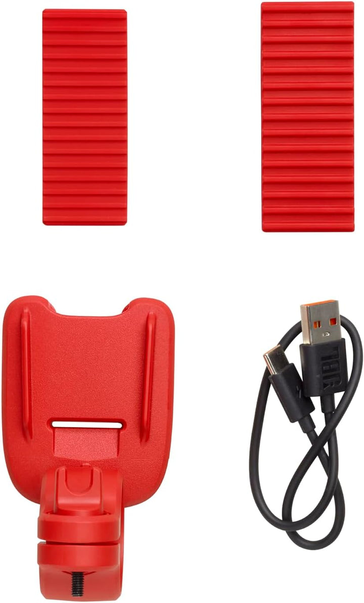 JBL Wind 3 FM Altavoz Bluetooth para manillar (rojo)
