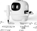 RIVGOT Robot de dibujo para niños con 150 tarjetas, máquina de dibujo educativo interactiva por voz, juguetes de aprendizaje de pintura Montessori para niños de 3, 4, 5, 6, 7, 8 años, fiesta de