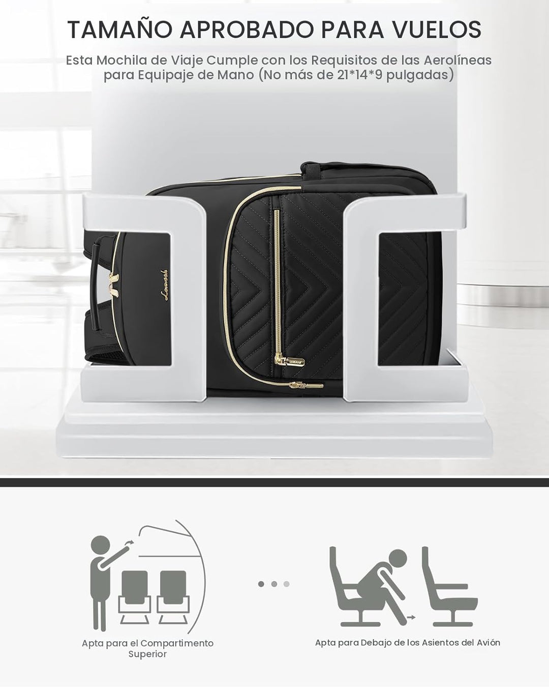 LOVEVOOK Mochila bolso para laptop para mujeres, bolsas de computad...