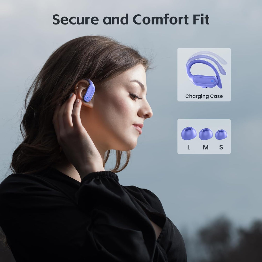 Auriculares inalámbricos, auriculares Bluetooth 5.4, auriculares es...