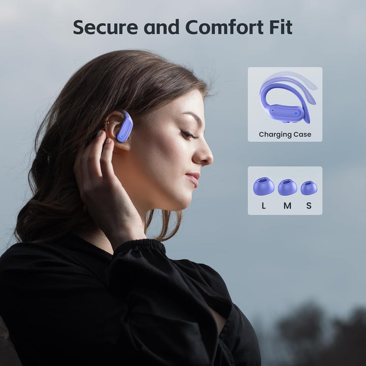Auriculares inalámbricos, auriculares Bluetooth 5.4, auriculares es...