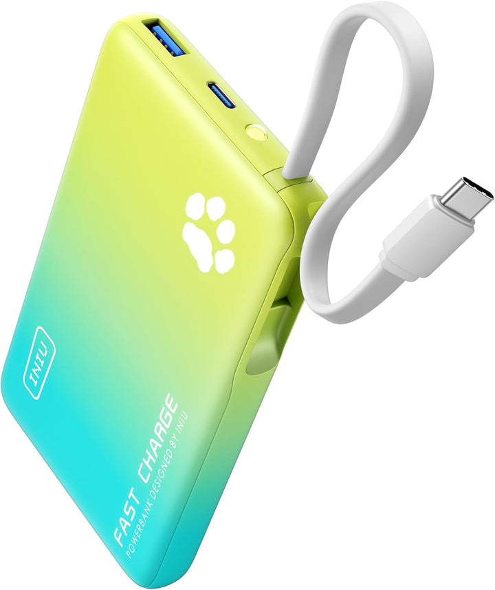 Cargador Portátil INIU, 45W PD Delgado 10000mAh Banco de Energía co...