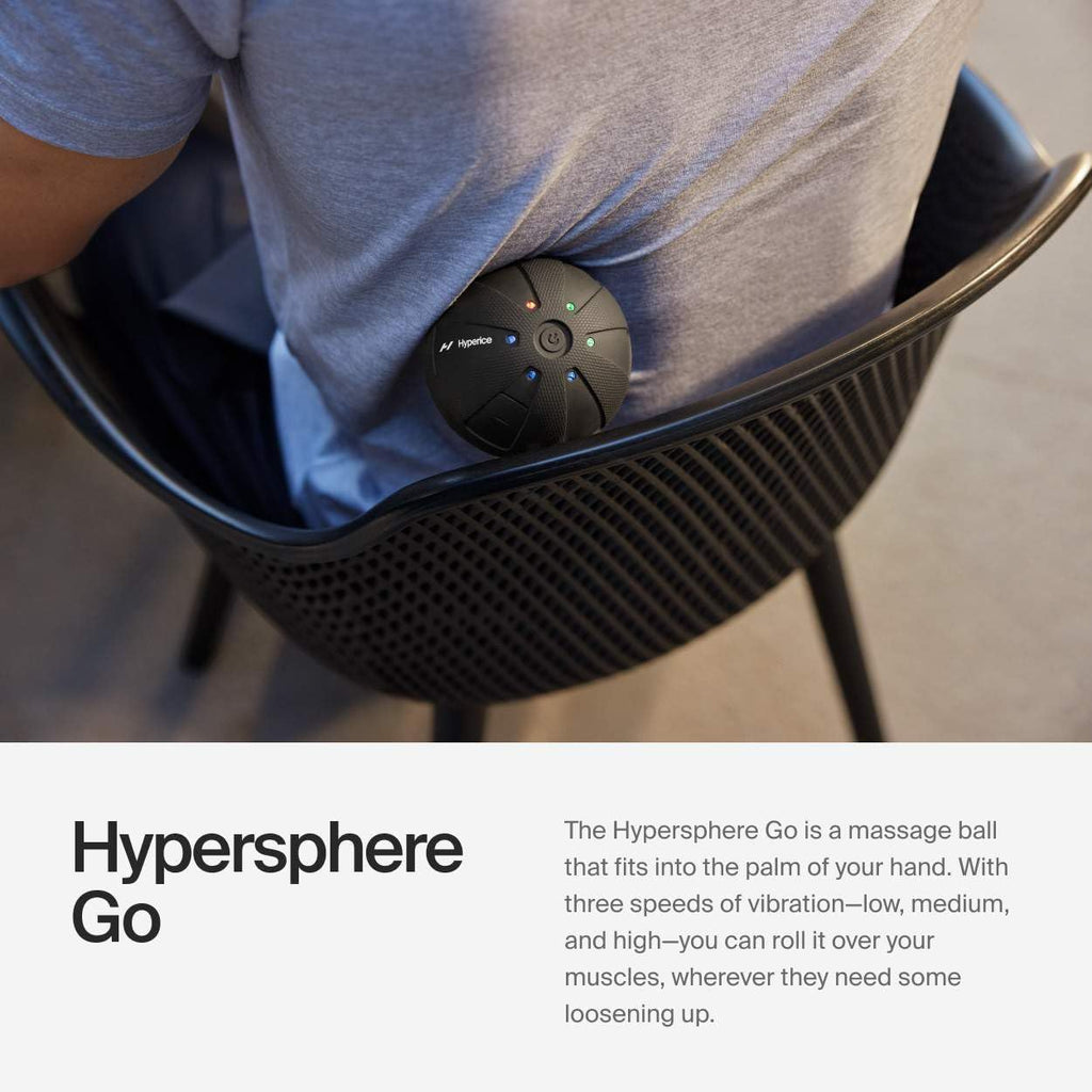 Hyperice Hypersphere Go Vibrating Ball Masaje de tejido profundo