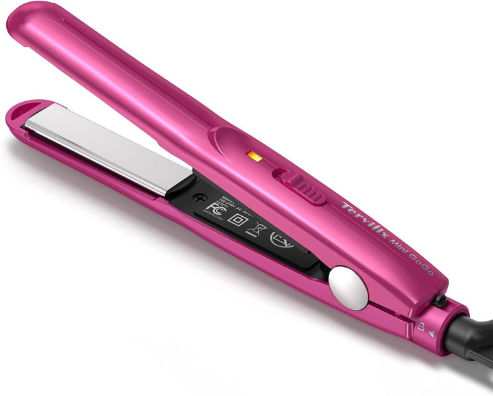 Terviiix Mini plancha plana para flequillo con bordes de pelo corto...
