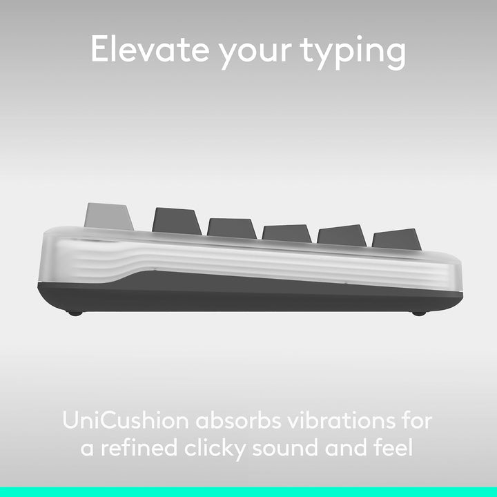 Logitech Alto Keys K98M Teclado mecánico inalámbrico con clicky, te...