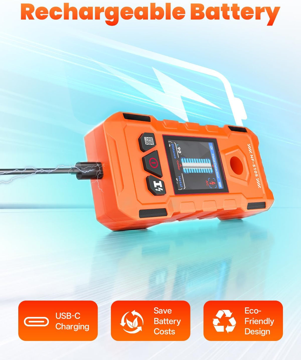 Escáner de pared del buscador de pernos, detector electrónico de pared 6 en