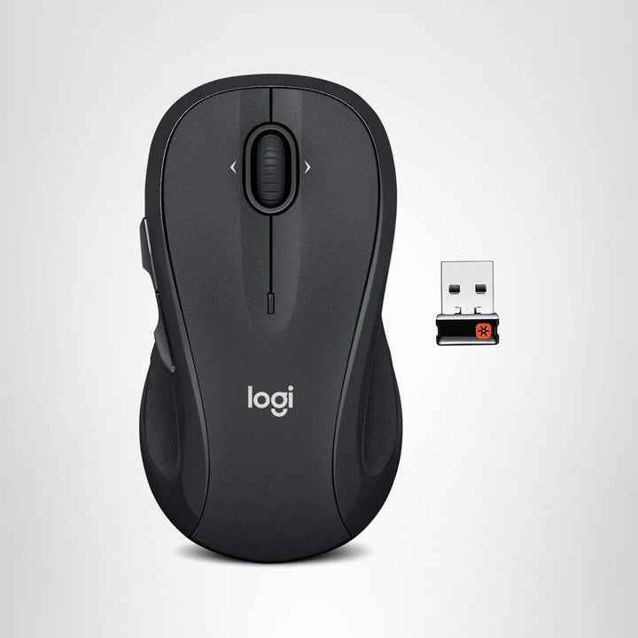 Logitech M510 - Mouse inalámbrico, ratón para laptop y PC con recep...