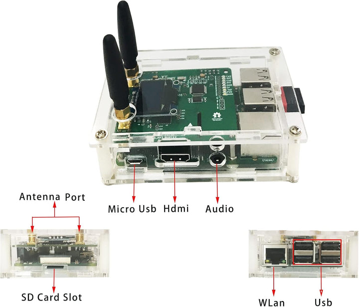 Actualizado Duplex DMR Hotspot WLAN Puerto Ethernet