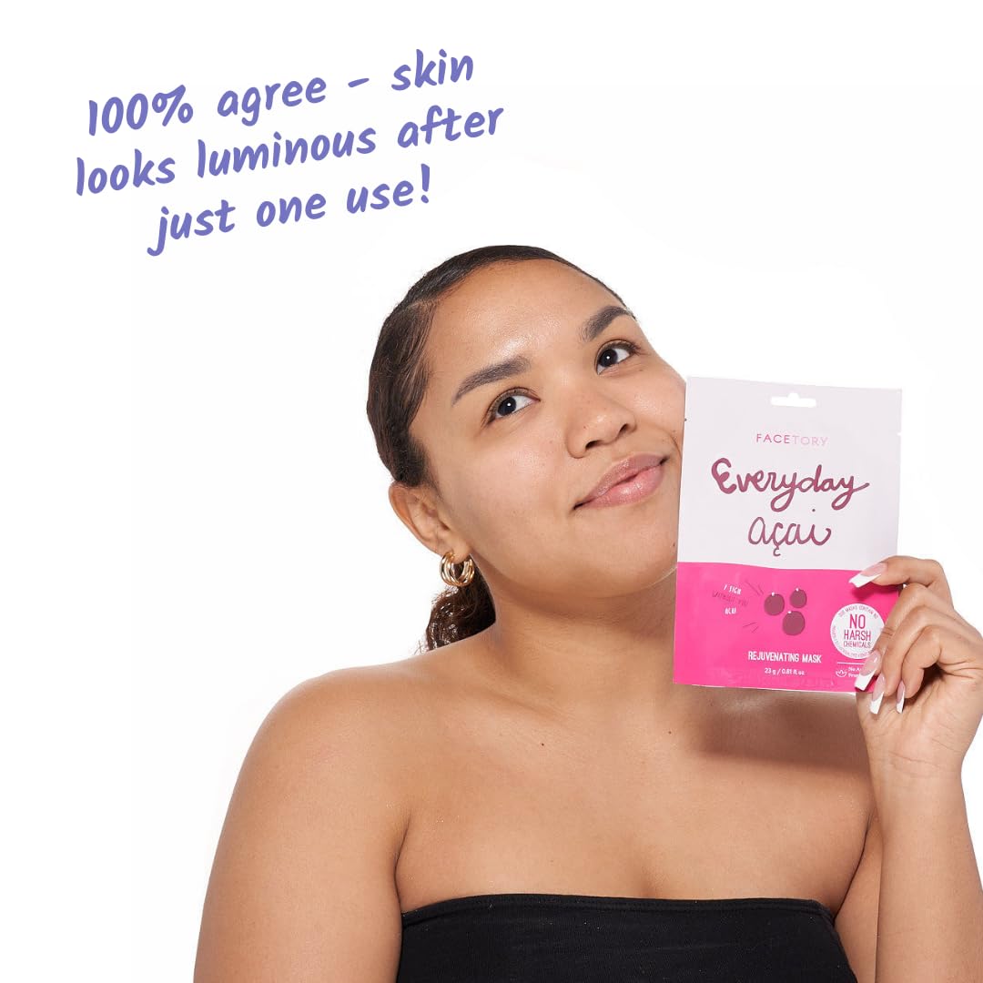 FACETORY K Beauty Mascarilla Facial para el Cuidado de la Piel - CO...