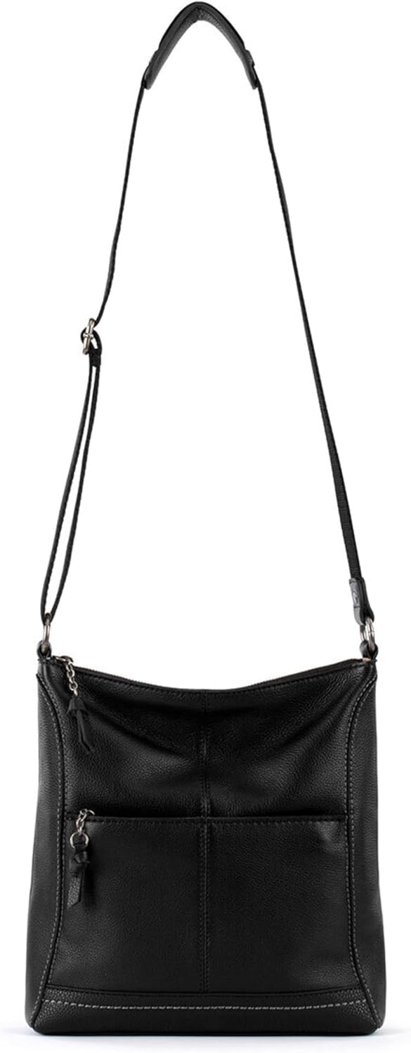 The Sak Lucia - Bolso bandolera de piel convertible con correa ajustable