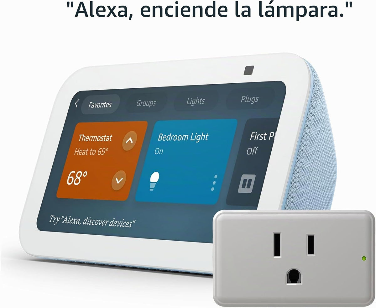 Echo Show 5 con Enchufe Inteligente Legrand Radiant