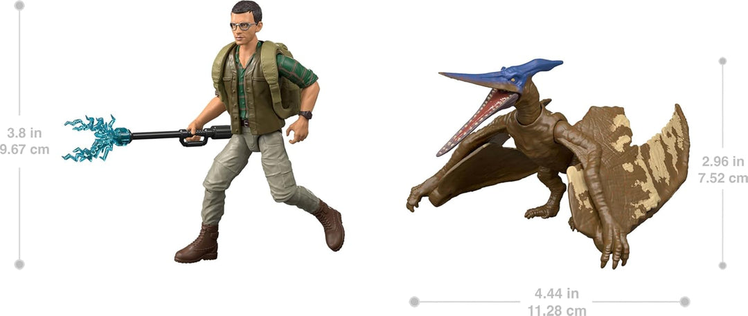 Mattel Jurassic World Rebirth Paquete de Figuras de Humano