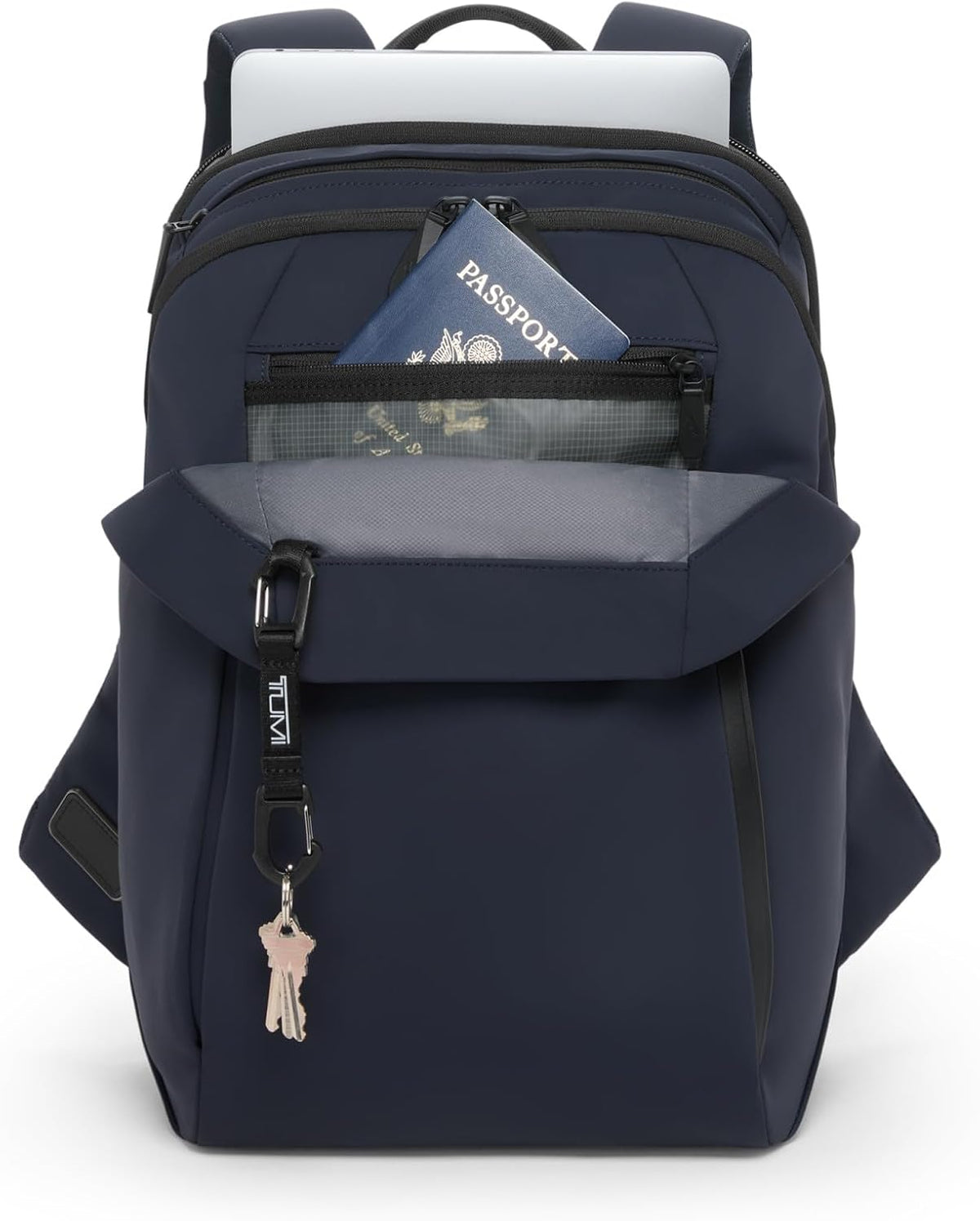TUMI Axis Mochila mediana de 20 litros, se adapta a portátiles de hasta 15
