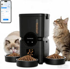 Alimentador automático para gatos para 3 gatos, dispensador de alimentación