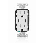 Leviton Decora - Toma de pared USB-C PD de 30 W, receptáculo TR de 15 A