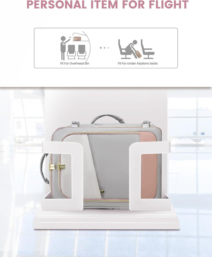 LOVEVOOK: Mochila de viaje para mujer, mochila de 40L para llevar e...