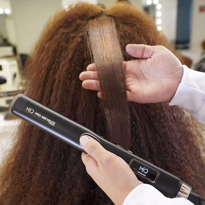 MQ Professional Plancha de pelo Pro 480 Velox Titanium Flat Iron \u...