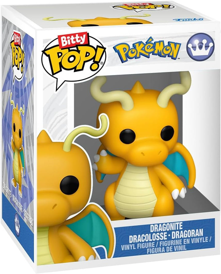 Funko Pop! Bitty Display: Poké Ball - Dragonite and Meowth - Gift I...