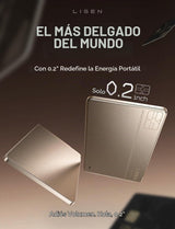 LISEN Cargador de teléfono con tarjeta de carga de 0.2 pulgadas, ca...