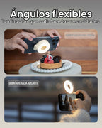 KraftGeek Luz magnética para selfie para iPhone, luz de anillo portátil