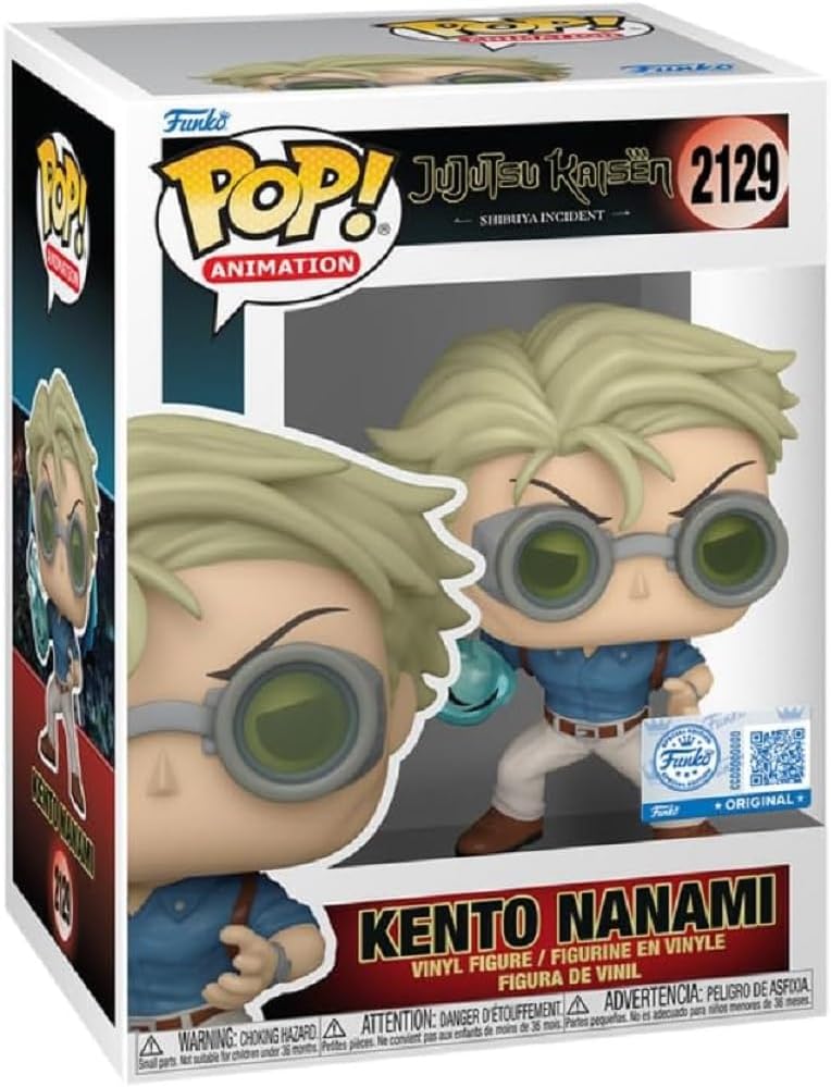Funko Kento Nanami Shibuya Incident Exclusive 2129 Pop Figura de vi...