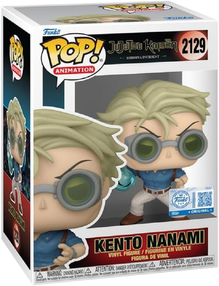 Funko Kento Nanami Shibuya Incident Exclusive 2129 Pop Figura de vi...