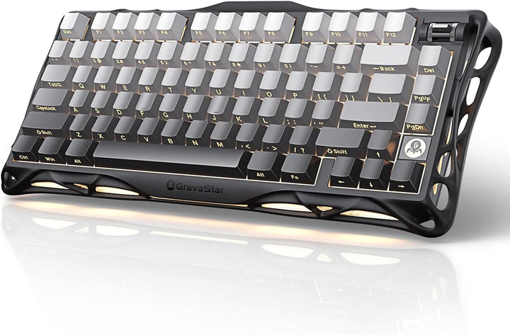 GravaStar Mercury K1 75% Wireless Mechanical Gaming Keyboard, Alumi...